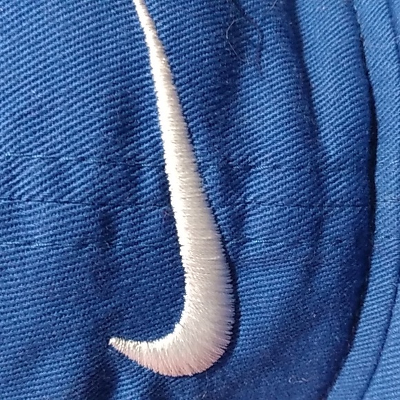 Nike blue and white youth ball cap - Picture 2 of 7